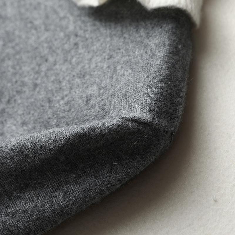 Women Sweater Dress 100% Wool TIDENOVEL Turtleneck Knit Long Pullover Winter Jumpers Wool Long Dress Female