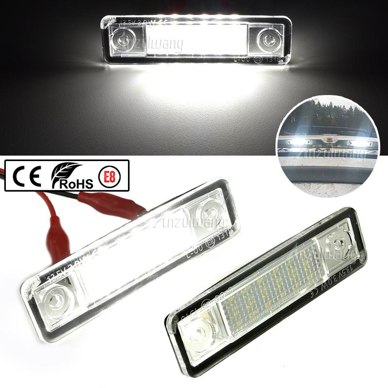 Fit For Astra-G MK IV Saloon 1998-2005 LED No Error Canbus Car License Plate Light Number Auto Warning Lamp
