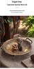 Antique Gold American-Style Bird Feeder & Garden Tray for Studio Photography and Fruit Display