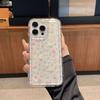 Creative Full Screen Floral Application iPhone11promax Mobile Phone Case 11pro Transparent TPU Space Case Fine Hole