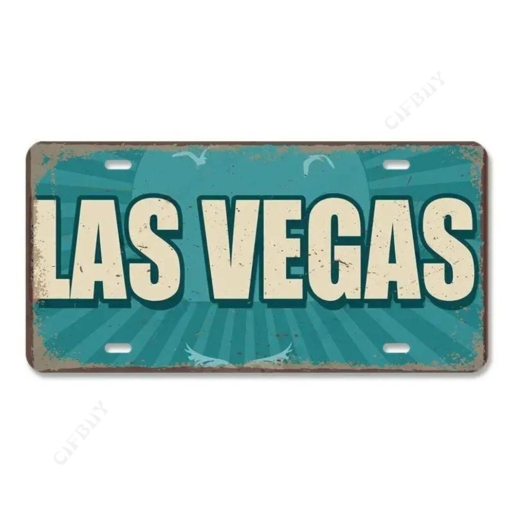 Vintage Car Retro Metal Tin Signs