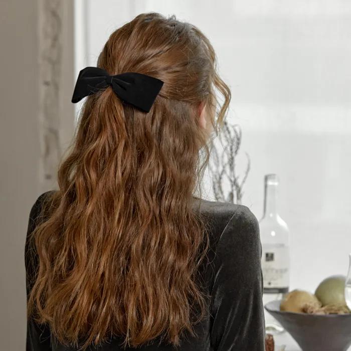 Classic velvet ribbon hairpin, Jenne