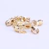 10 Pcs SMA Female Jack Adapter 50 Ohm SMA-KE Plug Socket Brass Solder PCB Board Edge Mount Adapter with 4 Pins