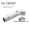 Stainless Steel Exhaust Mid-section for Hornet CB600F Motorcycle Modification