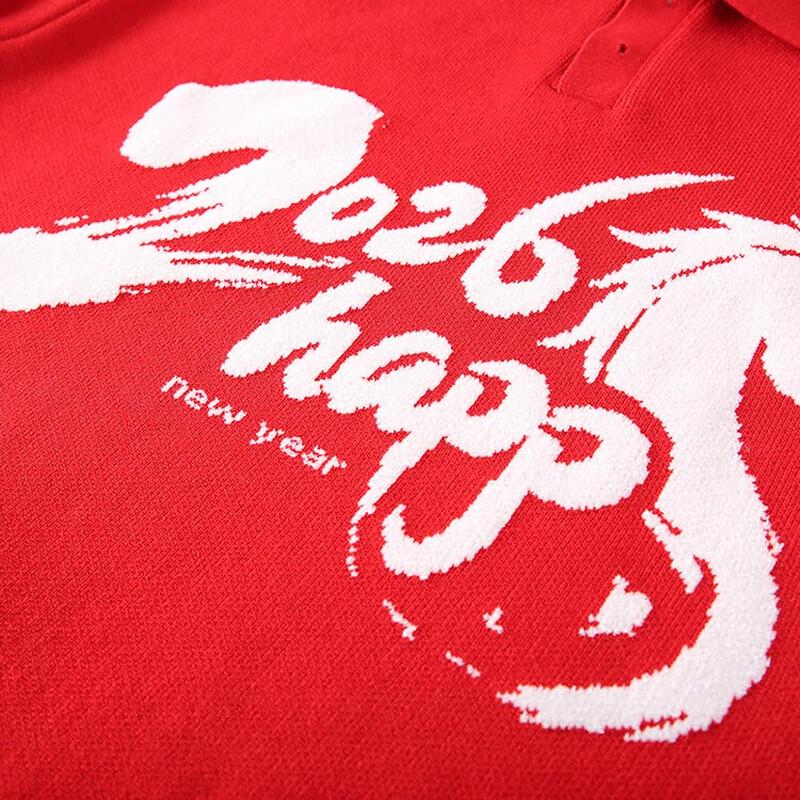 NASA MARVEL Men's Lapel Knitted Sweater