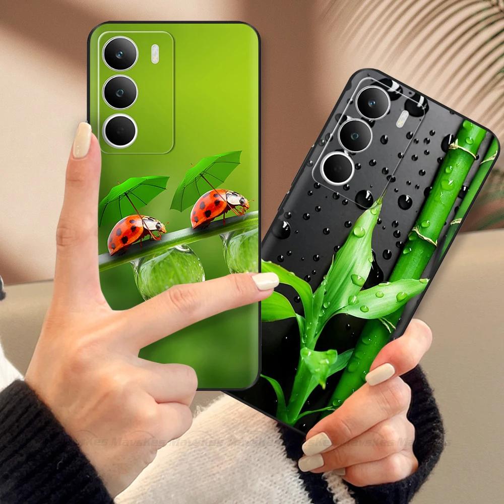 For OPPO Realme C71 Case 6.67'' Soft TPU Black Silicone Cartoon Back Cover For Realme C71 C 71 RealmeC71 Cases Shockproof Fundas