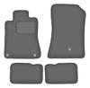 Velour Graphite Car Mats For: Mercedes SL R129 Roadster (1998-2002)