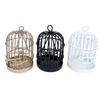 1PC Micro Landscape Decoration 1/12 Doll House Miniature Metal Bird Cage Model Furniture Room Scene DIY Accessory