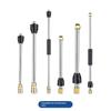 High Pressure Washer Extension Wand Premium Aluminum Alloy Quick Connect Tool for Auto Exterior Deep Cleaning