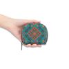 European and American Retro Zhuang Brocade Oxford Cloth Card Bag, Lightweight and Portable Coin Purse, Hand-held Bag, Card Bag