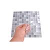 TAPETZ WALLPAPERS Mosaic Tile Stickers, Square, 23.5cm X 23.5cm, Pack of 5 (Mocha)