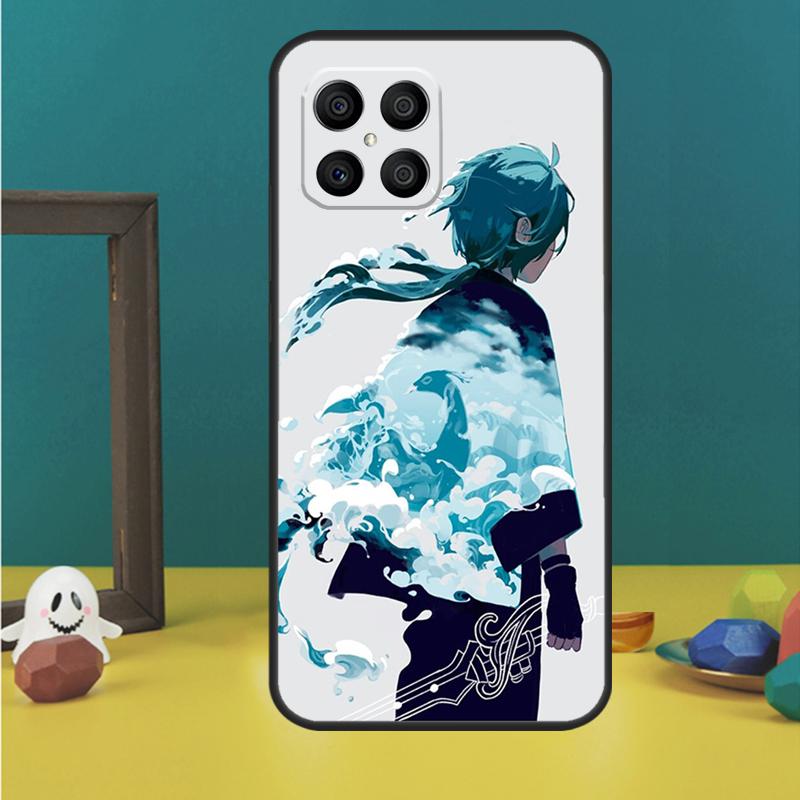 Genshin Impact Kaeya For Huawei P50 Pro P40 P30 P20 Lite Nova 9 5T P Smart 2021 Case For Honor X8 X7 X9 50