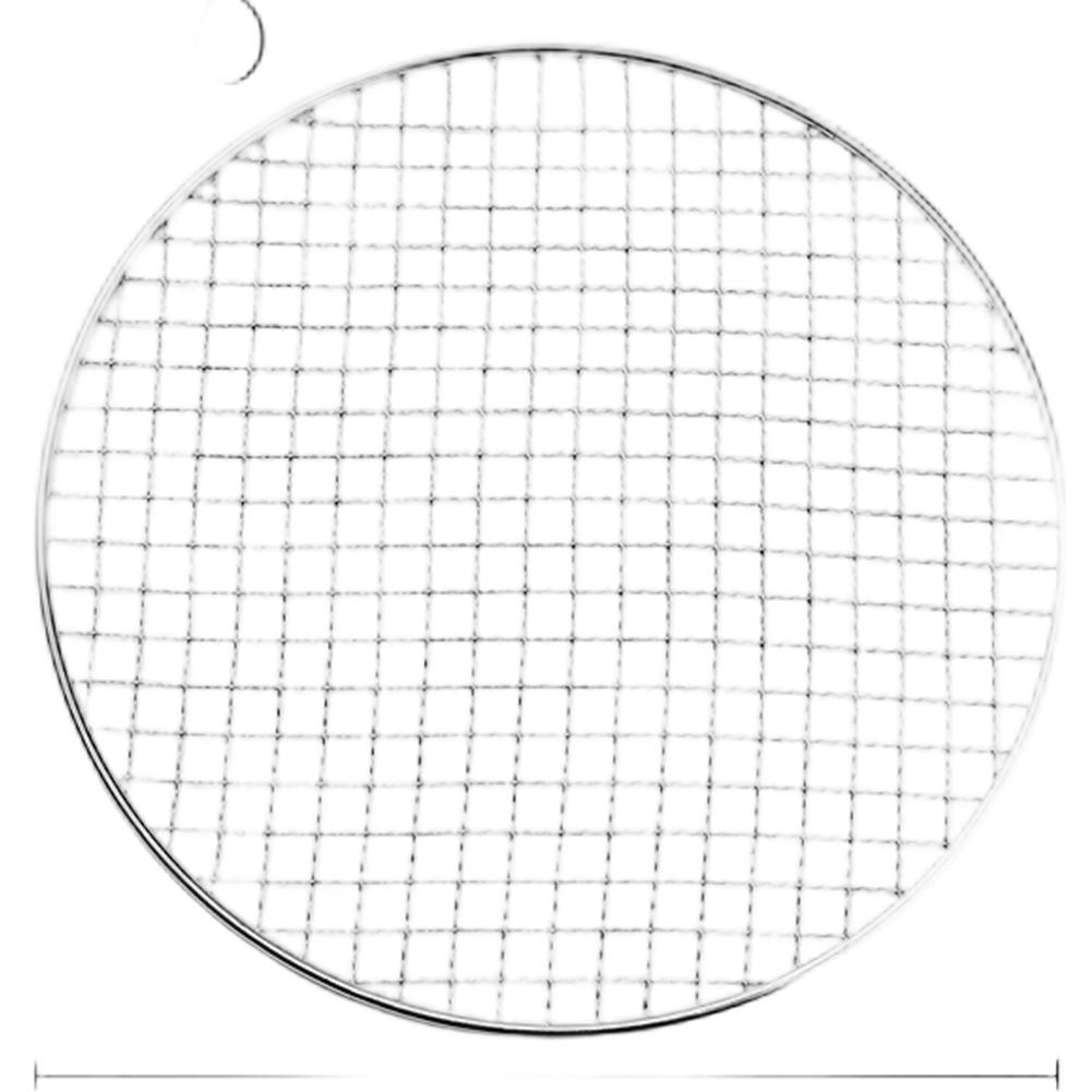 BBQ Grill Grate Mesh Frying Pan For Grilling,frying,roasting Foods Stainless Steel BBQ Grill Net Square/Round Mesh For Outdoor