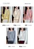 Women's Plus Size Hollow Knit Wool Cardigan - Long Sleeve, Round Neck Sweater Coat