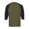Men's Raglan Sleeve Three-quarter Sleeve Top