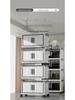 Foldable Plastic Storage Cabinet: Flip-Top Wardrobe Organizer for Clothes and Medicine
