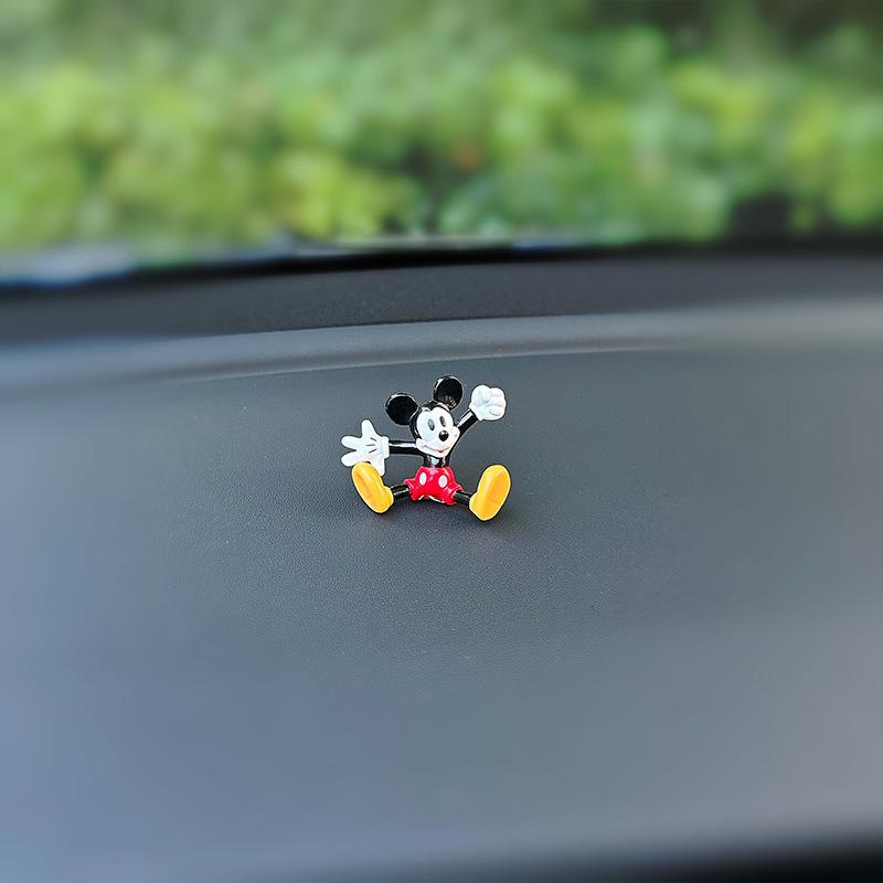 

Милые украшения для машин с Микки и Дональдом Даком: Целебный декор для женской центральной консоли