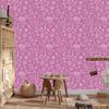 Wallpaper School Supplies Purple, Purple Center 50x1000