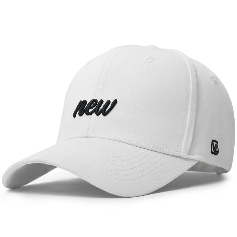 Cotton Baseball Cap With Embroidery Sun Protection For Casual Women