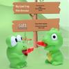 Dinosaur Squeeze Toy with Frog Tongue - Sound Gift & Stress Relief