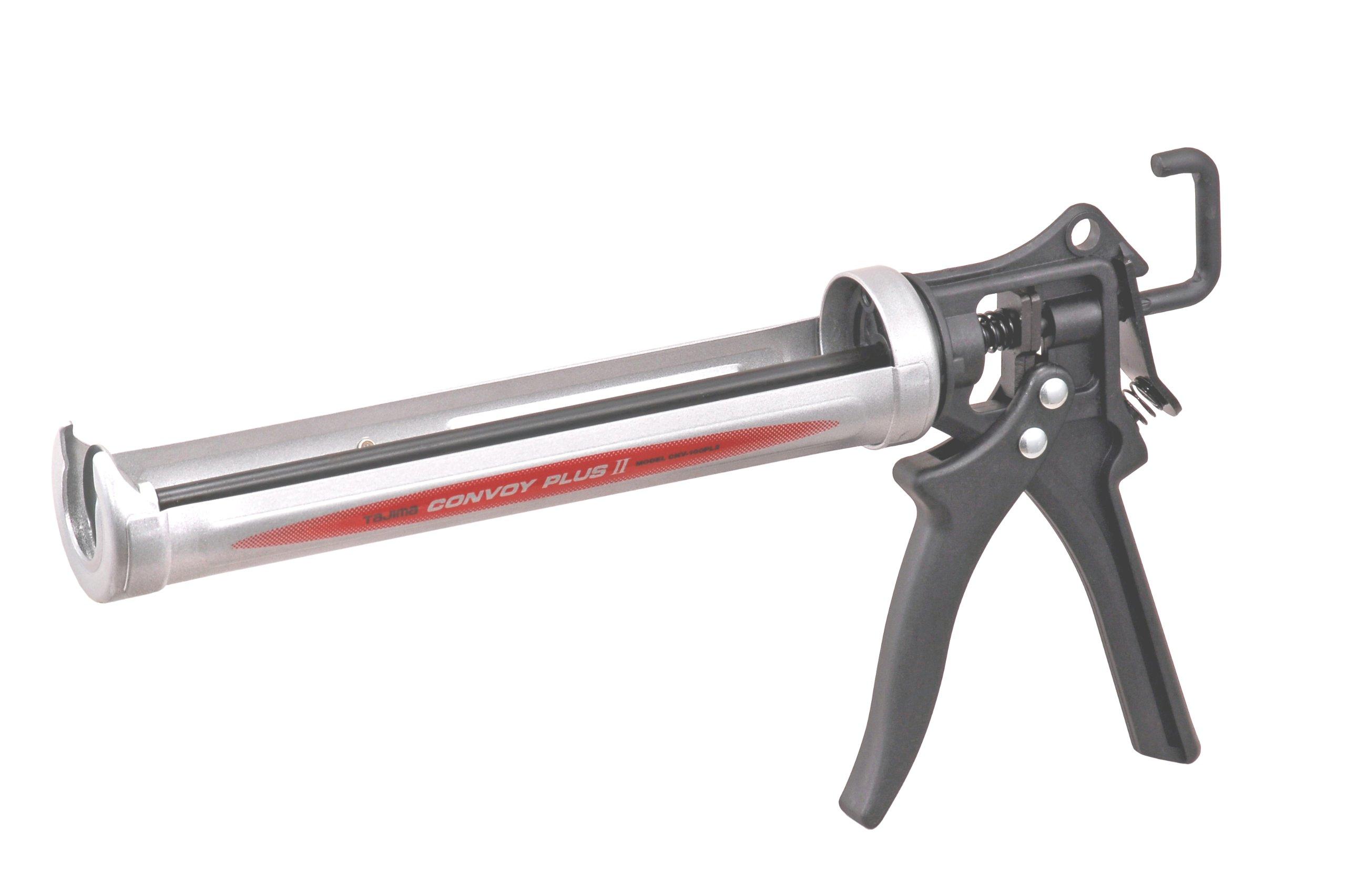 

TAJIMA Caulk Gun - (10 унций) Convoy Plus II Caulking Tool w Rotating Cradle