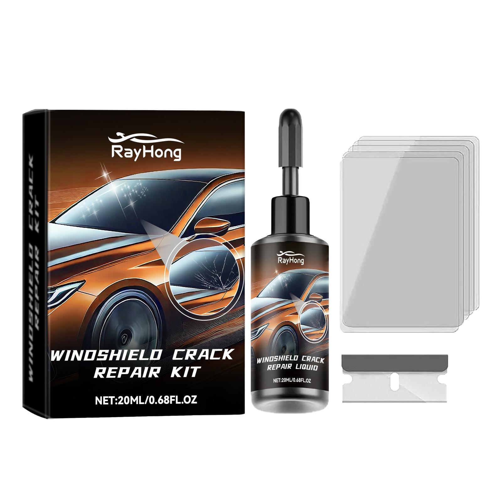 

Windshield Crack Repair Fluid, Crack Repair Fluid Set, Window Glass Curing Adhesive, Windproof Crack Care, Automotive Parts