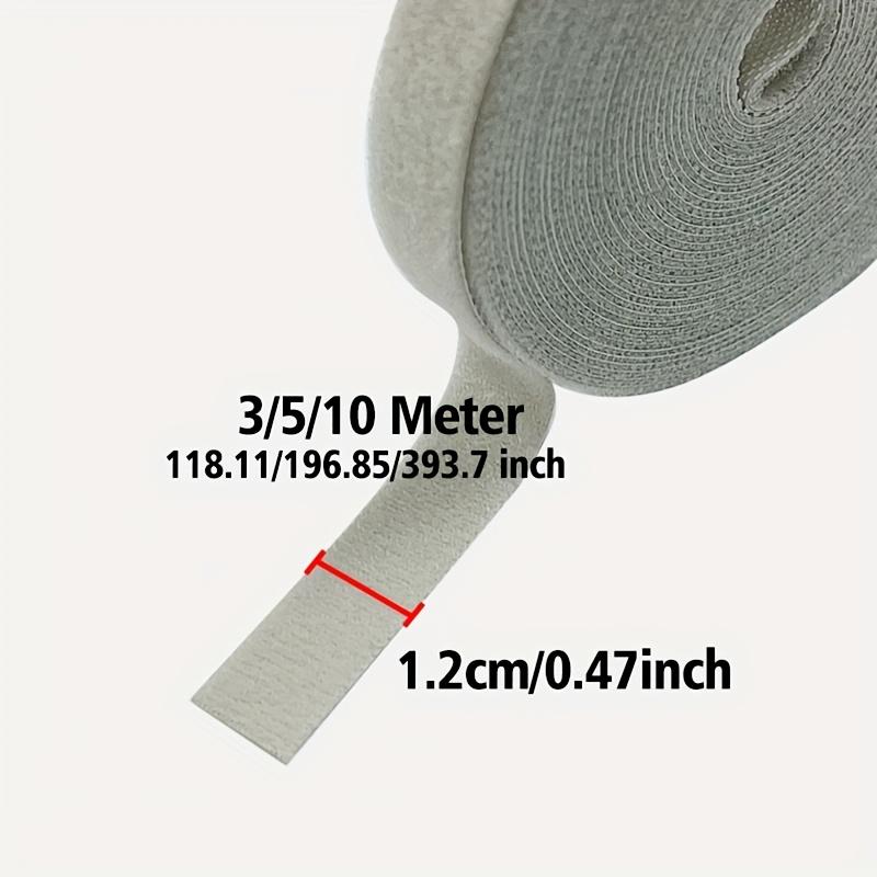 Adhesive Hook & Loop Tape Fastener, Reusable And for Strong Support In Indoor/Outdoor Gardening, for Home, Crafting Organization