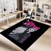 1pc Danganronpa Home Office, Durable Polyester Floor Mat with Easy, Office Decor, Urban Style, Nonslip Backing