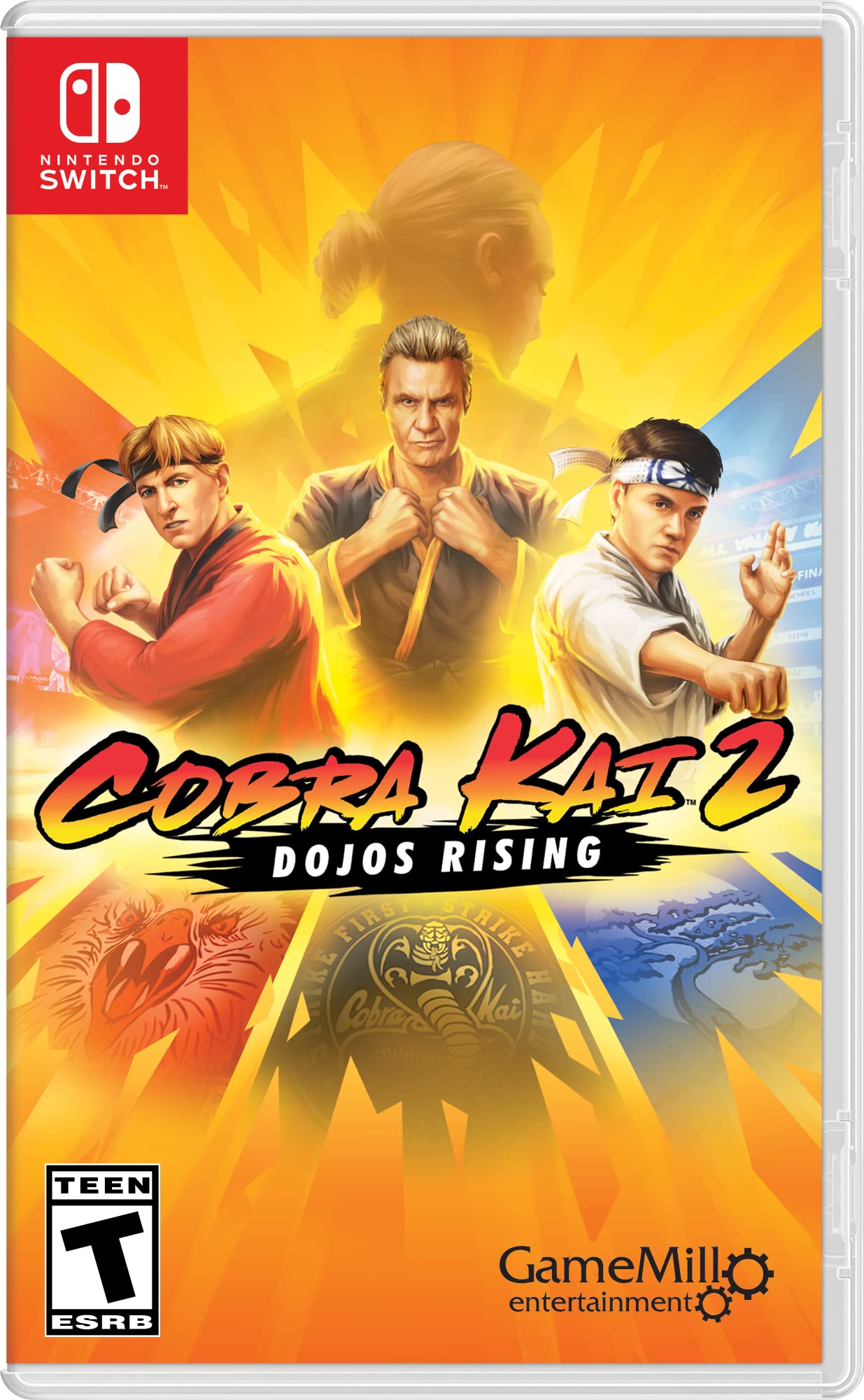 

Cobra Kai Dojos Rising North Switch 2 (Імпортована Америка) – червоний