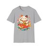 Lucky Maneki Neko Cat T-Shirt | Lucky Cat, Unisex Tee