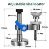 Menghină cu Centrare Automată Menghine Magnet Locator Poziționer Locație Piese de Lucru CNC Paralele Auxiliare Suport Magnetic Auxiliar Menghină Menghine