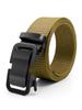 Toothless Nylon Canvas Belt Outdoor Simple Casual All-Match Men's Leather Belt Youth Belt