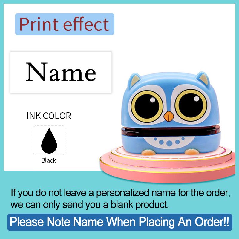 

Custom Stamp for Children-Personalized Waterproof Seal Kit with Engraved Names,Ideal for Kindergarten Gift & Multilingual Orders