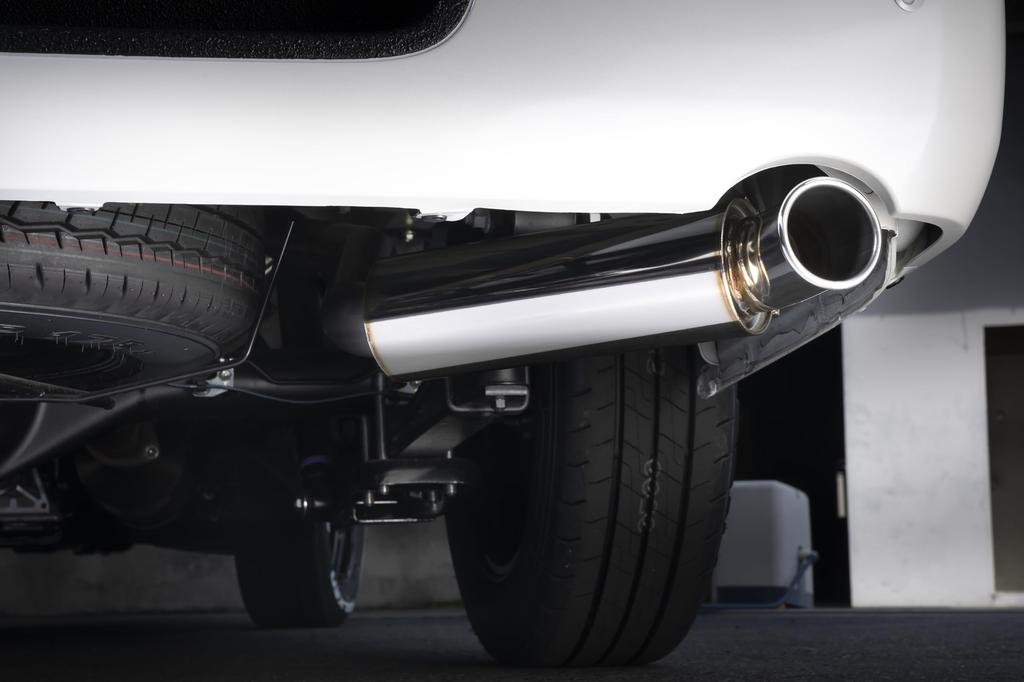 5ZIGEN Muffler 5ZIGEN SP SPEC STREET TOYOTA Hiace GDH201V GDH206V Polished Tail Vehicle Inspection Compliant [Compatible Models Model / Year