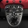 Carbon Fiber Car Front Manual Climate Control Panel Cover For Fiat 500 2012-15