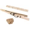 Wood Drilling Fire Making Tool Survival Emergency Ignitor Kit for Outdoor Camping(1 Person)