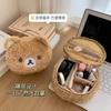 Rilakkuma New Style Plush Storage Bag Japanese Cute Creative Large Capacity Cosmetic Bag Instant Camera Ccd Organizer Bag