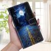 Butterfly Case for Motorola Moto G85 G75 G55 G35 G15 G05 Etui Leather Painted Case for Moto G85 G 85 Capa Stand Book Cover Funda