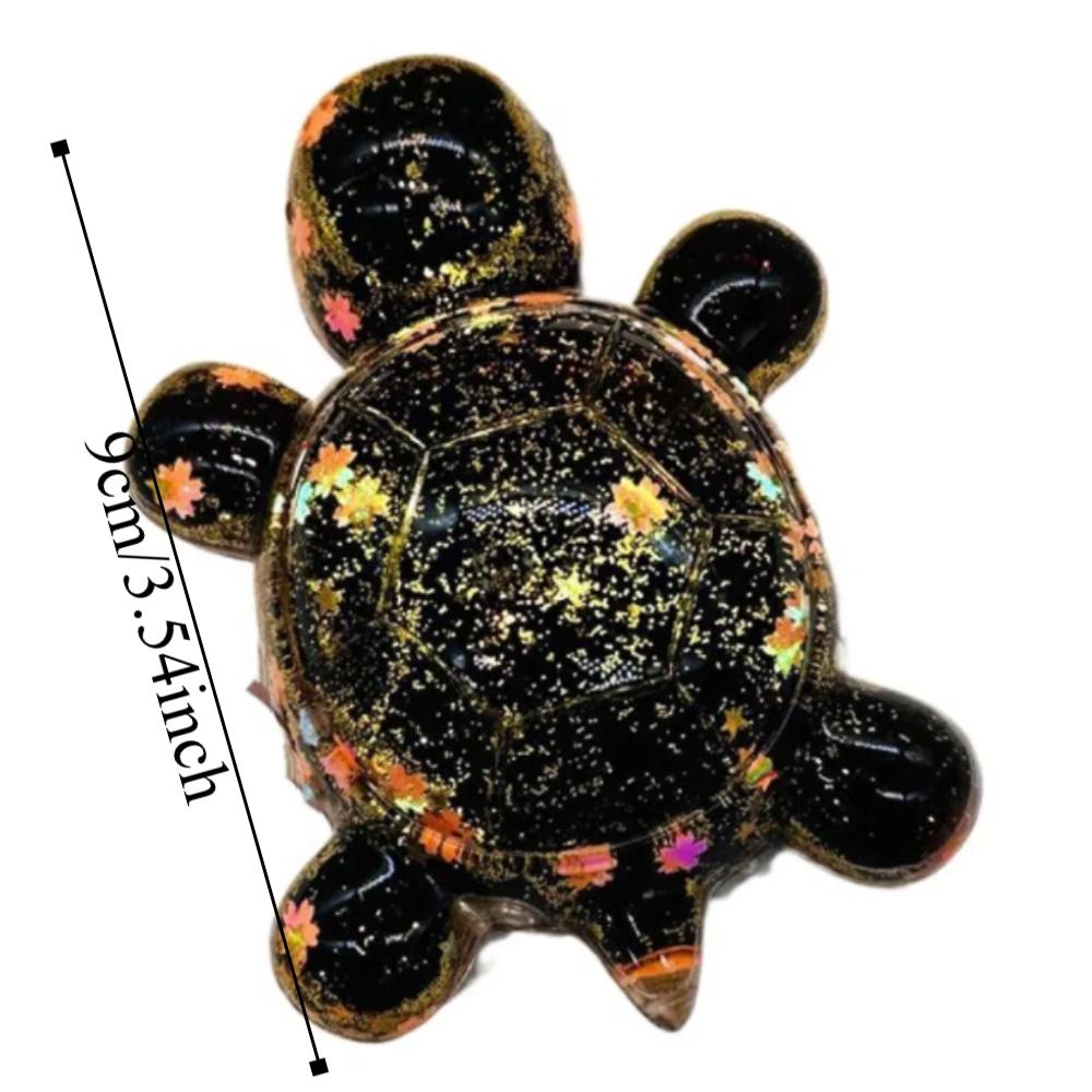 Shiny Cartoon Turtle Toy Cute Turtle Small Ornament Statue Candy Color Turtle Dolls  Couple Gifts