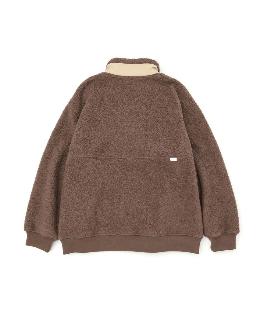 Wmc Fleece Anorak_Brown