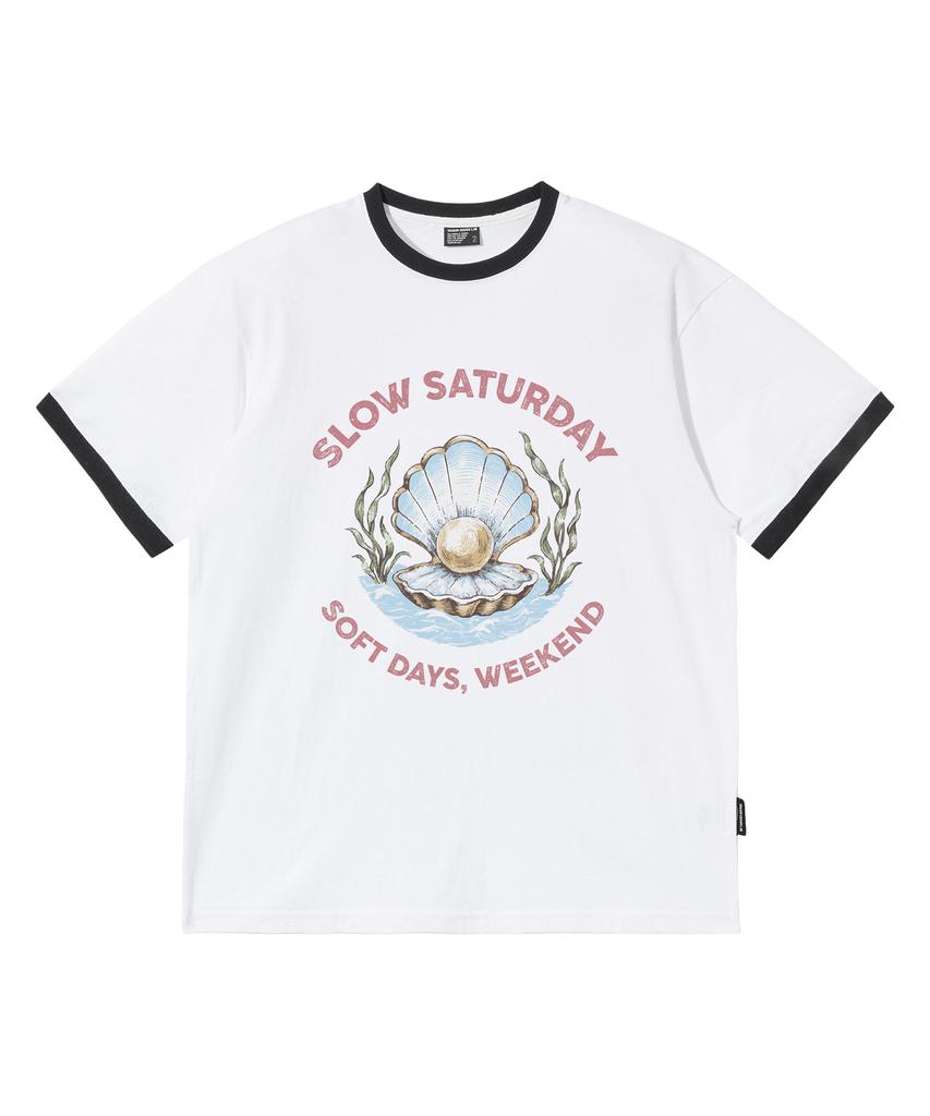 Deulousi Dw Weekend Ringer Short Sleeve T-Shirt 5 Colors