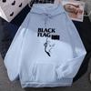 Punk Rock Band Black Flag Print Hoodies Street Grunge Casual Sweatshirts Autumn Fleece Clothing Male/female Hooded Pullover Tops