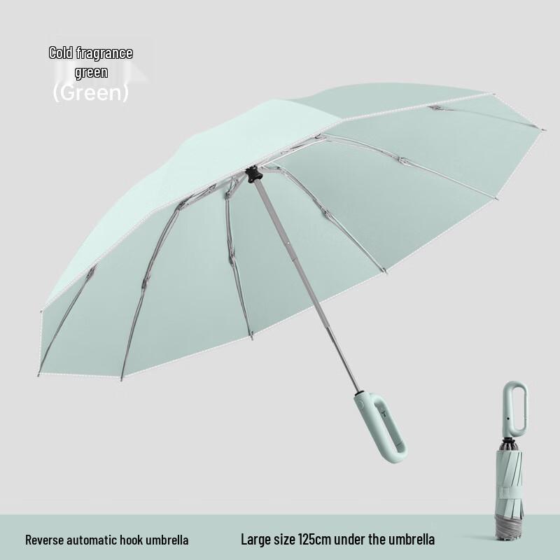 Zhuangluhua 27-inch Semi-Automatic Folding Umbrella