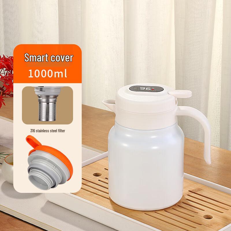 Haofeng 316 Stainless Steel Portable Insulated Food Jar with Temperature Display