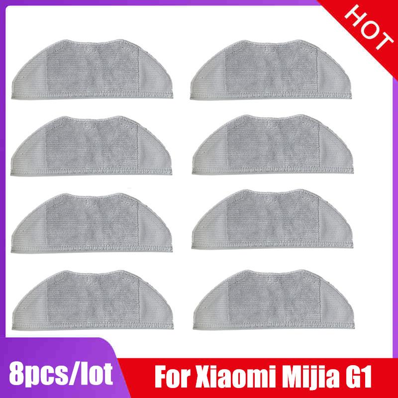 Dry Wet Mop Cloth For XiaoMi Mi Robot Vacuum-Mop Essential Mijia G1 MJSTG1 spare parts Mop Washable Dedicated Rag Accessories