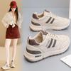 2026 Spring Women's Shoes New Breathable Sports Shoes Women's Versatile Thick-soled Heightening Casual Running Dad Shoes