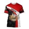 2026 Haiti Football Uniform 3D Printed Short Sleeved T-shirt Sports Shirt women's Football Training Uniform women's Top Streetwear