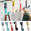 Stainless Steel Cat Kitchen Cabinet Door Free Punching Cat Storage Hook Drawer Robe Hanger Office