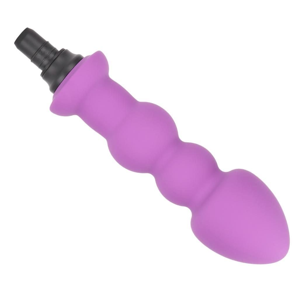 Muscle Massager Head Waterproof Silicone Replacement Head Accessory for Deep Tissue Massager Purple 12mm   0.5in