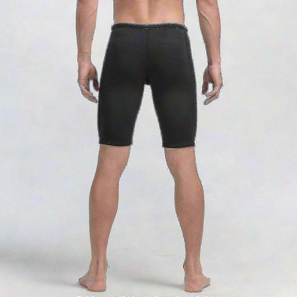 Men's 3mm Neoprene Shorts for Water Sports, Surfing, Kayaking, Diving, Cycling and Gym Workouts